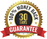 100% Money Back badge